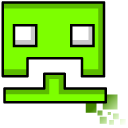 Geometry Dash Cube 10 and UFO 12 pointer