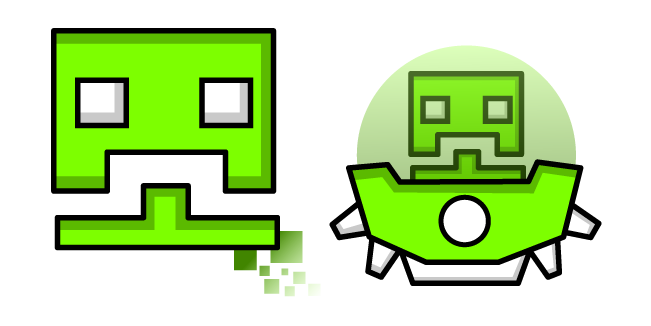 Geometry Dash Cube 10 and UFO 12