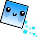 Geometry Dash Cube 102 and Robot 1 pointer