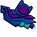 Geometry Dash Cube 108 and Ship 27 cursor