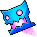 Geometry Dash Cube 110 and Ship 48 pointer