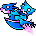 Geometry Dash Cube 110 and Ship 48 cursor