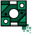 Geometry Dash Cube 117 and UFO 34 pointer