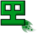 Geometry Dash Cube 13 and Ship 24 pointer