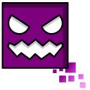 Geometry Dash Cube 145 and Ship 13 pointer