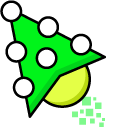 Geometry Dash Cube 146 and Wave 23 pointer