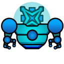 Geometry Dash Cube 28 and UFO 6 cursor