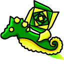 Geometry Dash Cube 29 and Ship 17 cursor