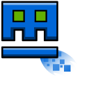 Geometry Dash Cube 5 and Ship 5 pointer