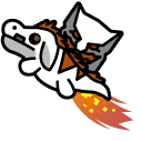 Geometry Dash Cube 59 and Ship 25 cursor