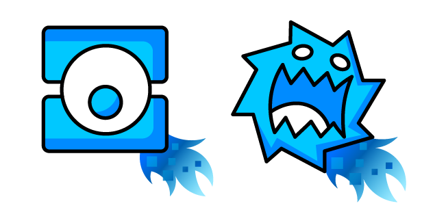 Geometry Dash Cube 64 and Ball 27