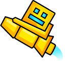 Geometry Dash Player Cube and Ship cursor