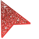 Bittersweet Red Glitter pointer