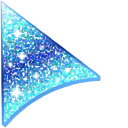 Blue Ocean Glitter pointer