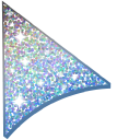 Cloudy Sky Glitter pointer