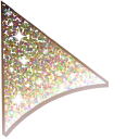 Coffee Brown Glitter pointer