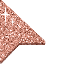 Copper Glitter pointer