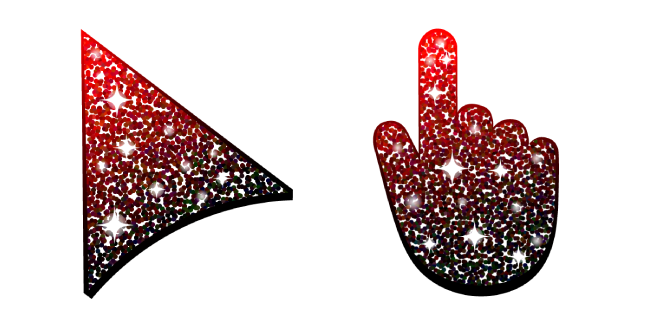 Crimson Noir Glitter