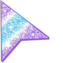 Custom Cursor Glitter pointer