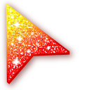 Fire Flame Glitter pointer