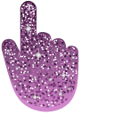 French Mauve Glitter cursor