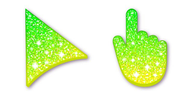 Green Summer Grass Glitter