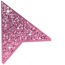 Lavender Pink Glitter pointer
