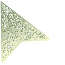 Lime Chiffon Green Glitter pointer