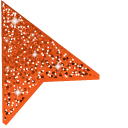 Orange Glitter pointer