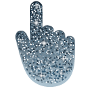 Picton Blue Glitter cursor
