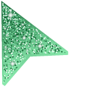 Pigment Green Glitter pointer