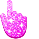 Pink Glitter cursor