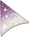 Purple Beige Glitter pointer