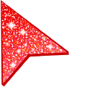 Red Glitter pointer