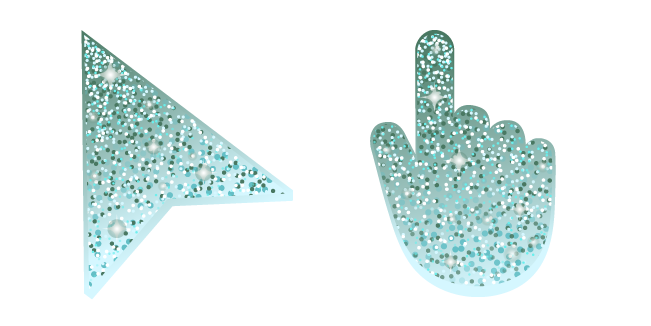 Robin Egg Blue Glitter