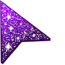 Shades of Violet Glitter pointer