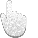 Snow White Glitter cursor