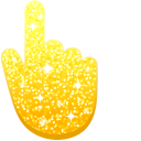 Yellow Glitter cursor