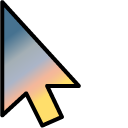 Autumn Sunset Gradient pointer