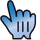 Blue Topaz Gradient cursor