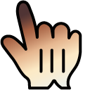 Cappuccino Gradient cursor