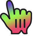 Chameleon Gradient cursor