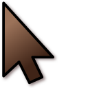 Dark Chocolate Gradient pointer