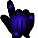 Deep Space Gradient cursor