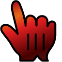 Devil Mood Gradient cursor