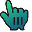 Emerald Gradient cursor