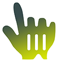 Flying Lemon Gradient cursor