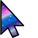 Galaxy Gradient pointer