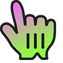 Gentle Sleep Gradient cursor