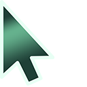 Green Bottle Glass Gradient pointer